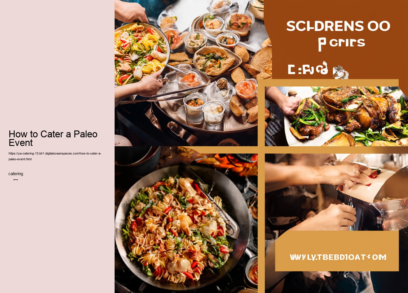 How to Cater a Paleo Event